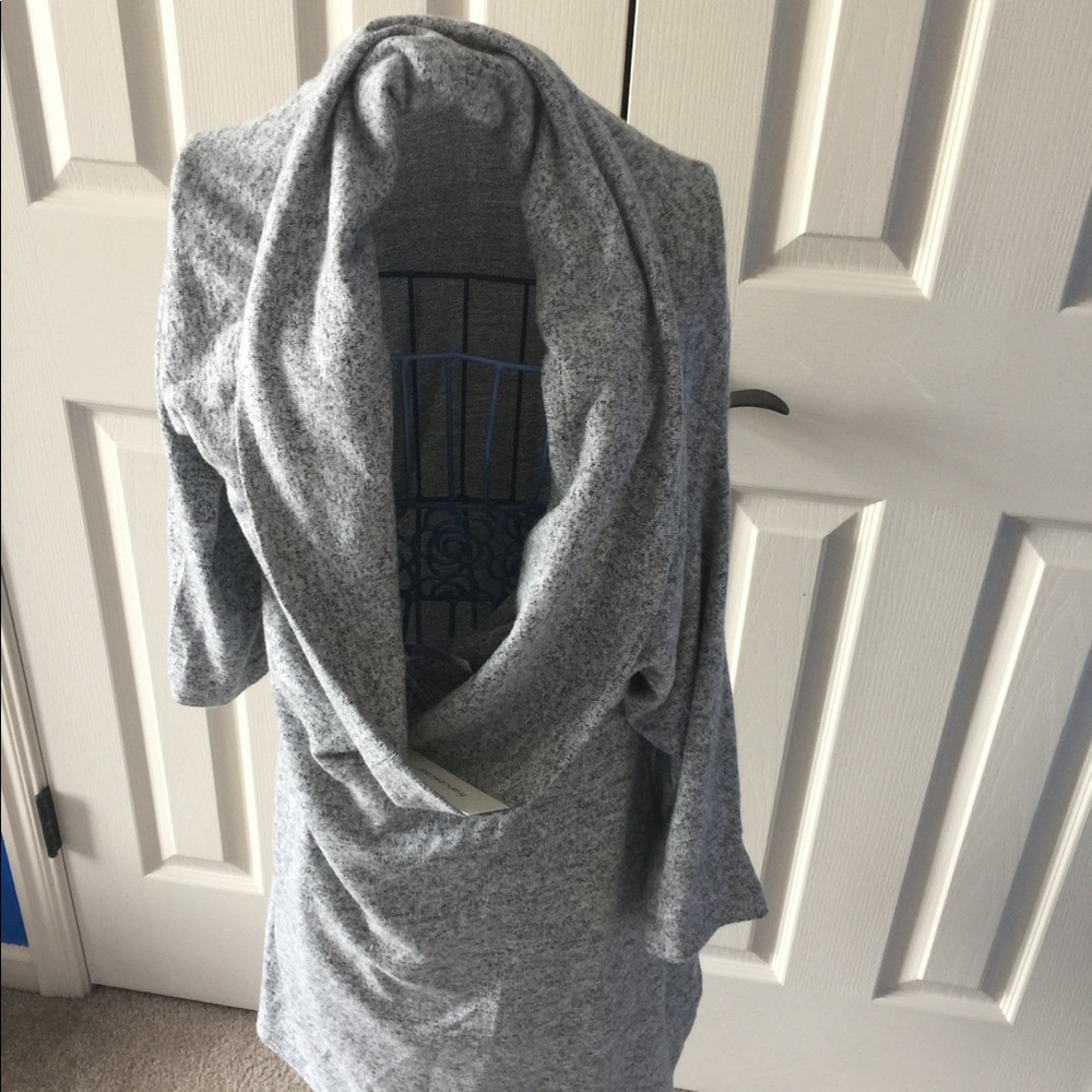 Francesca’s gray dress